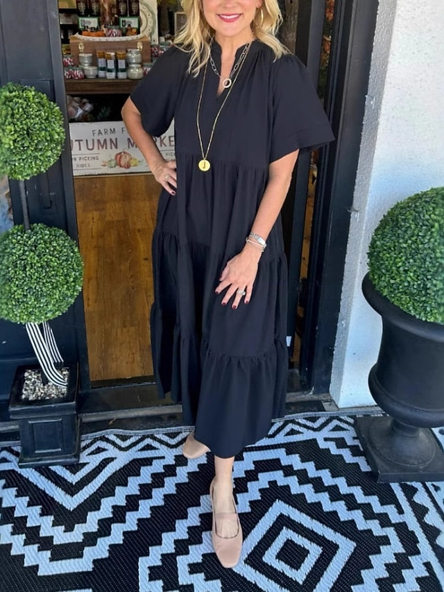 Women's Maxi Dress Summer Dress Casual Daily Loose Fit