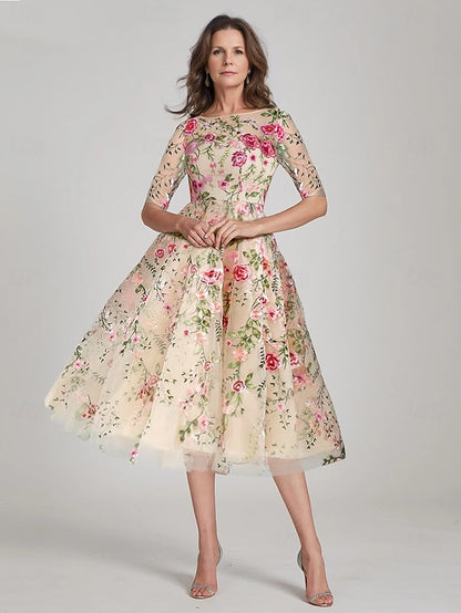 the Beach Bride Mother of Dress A-Line Elegant Wedding