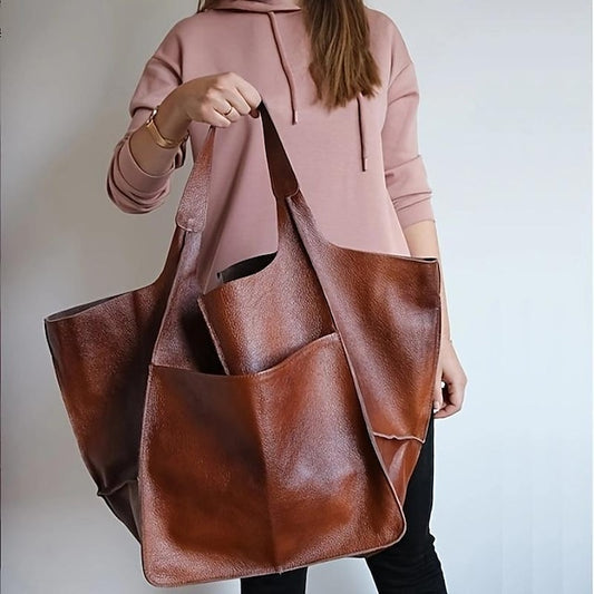 Sac à main en cuir PU pour femme et homme