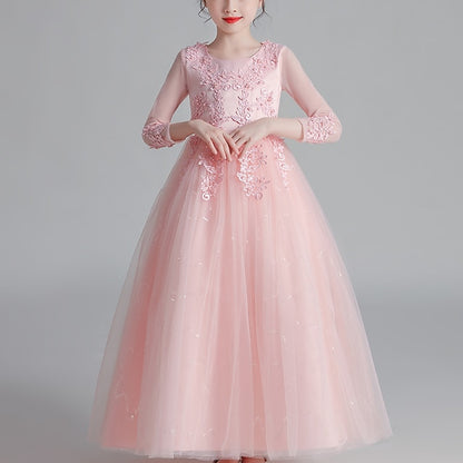 Princess Girls' First Flower Girl Dress