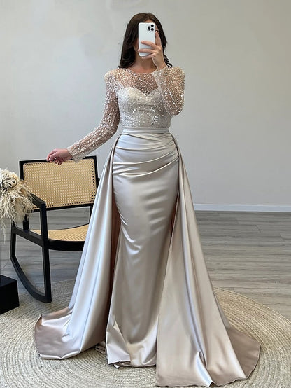 Gown Evening Mermaid Carnival / Trumpet Elegant Formal Dress