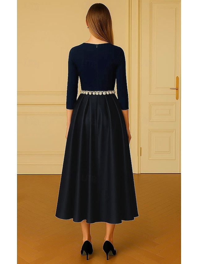 Dress Formal Tea Cocktail A-Line Wedding Elegant Dresses