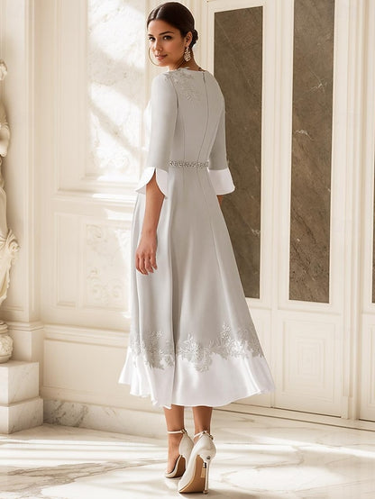 Bride Beach of A-Line Guest the Dress Wedding Mother