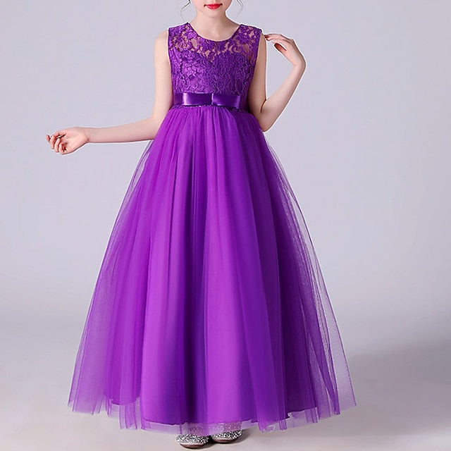 Evening Girls' Gown Flower Girl Dress Party