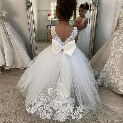 Girls' Party Girl Communion Flower Dress First