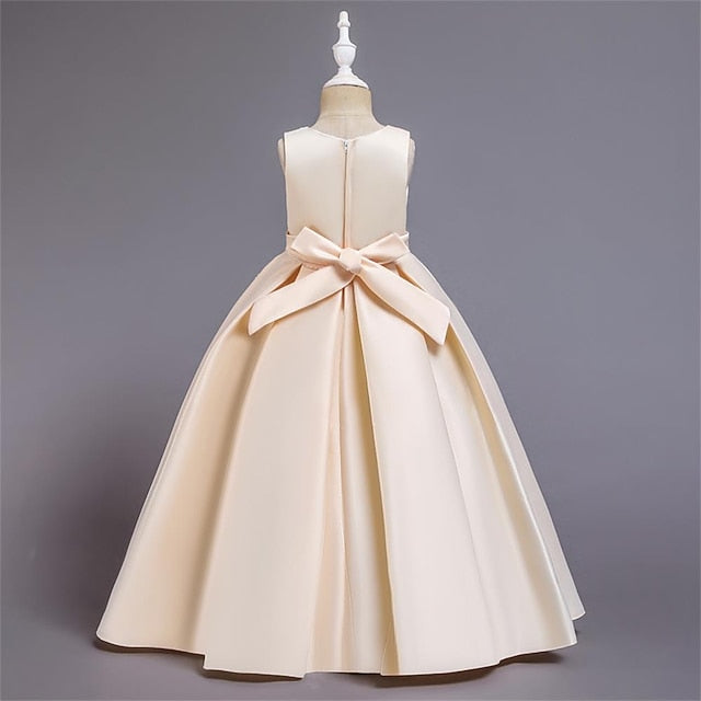 Girls' Flower Girl Dress Evening Party Gown