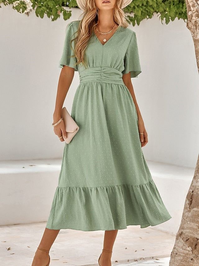 Women's Midi Dress A Line Dress Summer Dress Casual Daily