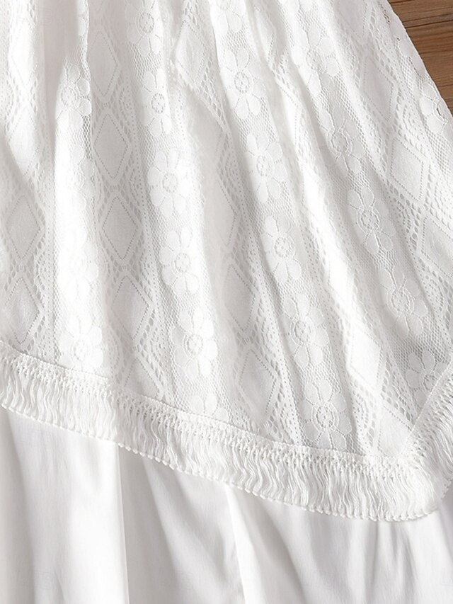 Women's Midi Dress A Line Dress Slip Dress Off The Shoulder