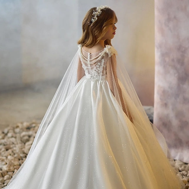 Formal Girls' Dress Flower First Communion Girl