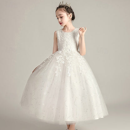 Kid's Flower Girl Dress Girls' Princess