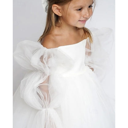Dress Girls' Kid's Flower Princess Girl
