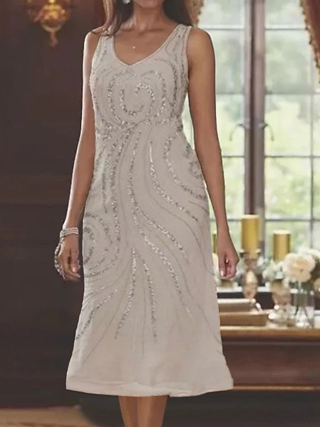 Piece A-Line Two Wedding the Mother Dress of Beach Formal Bride