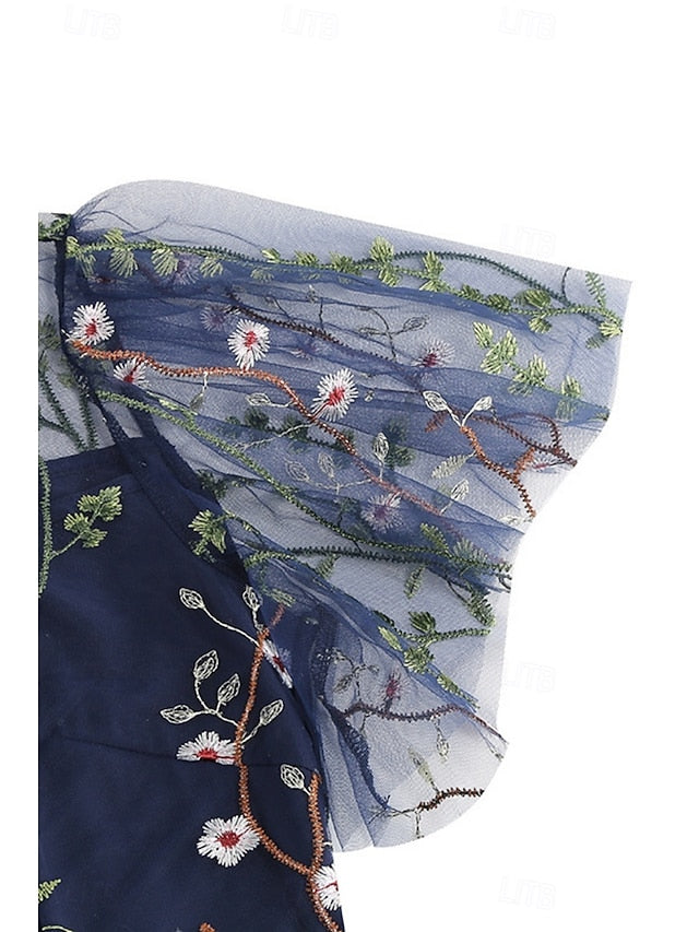 Women's Mini Dress A Line Dress Tulle Dress Elegant Party