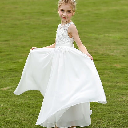 Lace Kid's Flower Girl Girls' Formal Dress