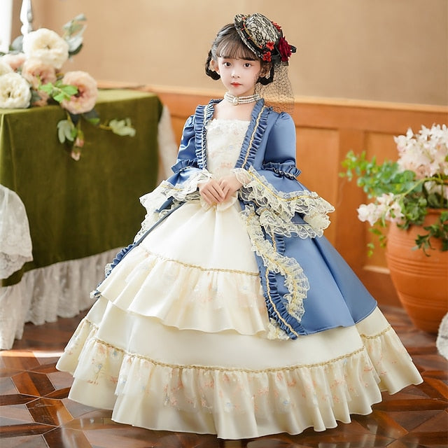 Party Dress Costume Masquerade Vintage Rococo Inspired Gothic