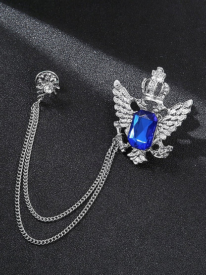 Brooch Deer Men's Lapel Pin Christmas with