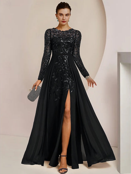 Dress Elegant of Jewel Bride A-Line Guest Mother Wedding the