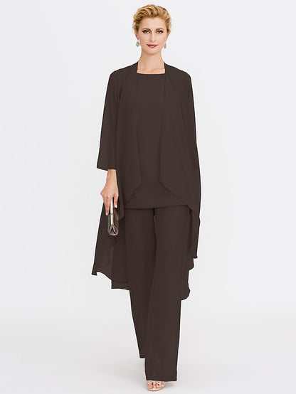 Beach of 3 Wedding Piece Bride the Mother Pantsuit
