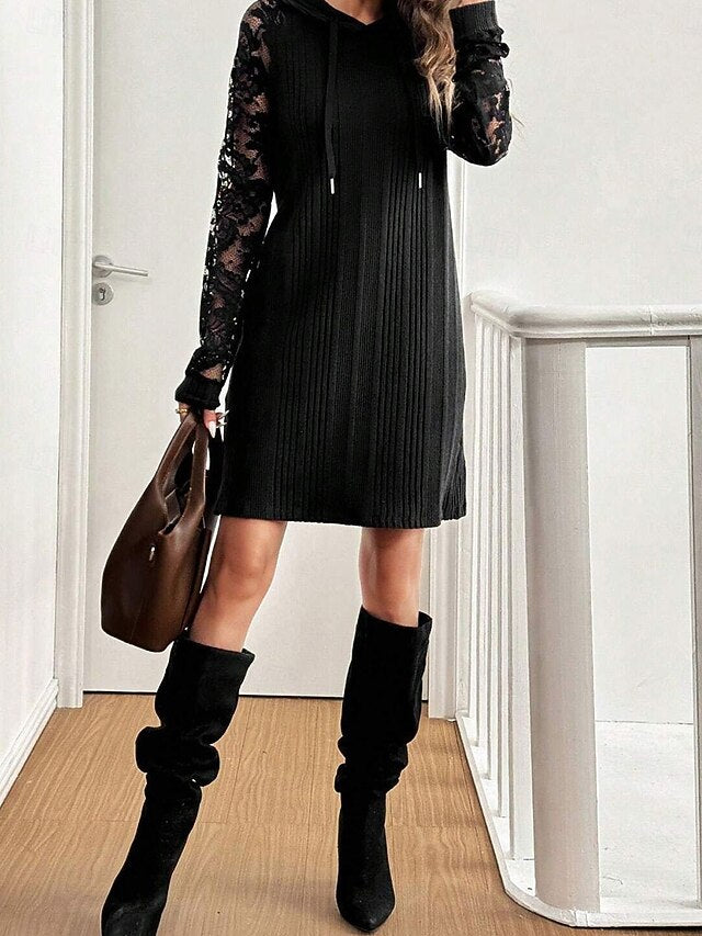 Women's Maxi Dress White Lace Wedding Dress A Line Dress