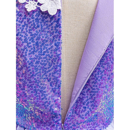 Sofia Flower Fairytale Rapunzel Party Girl Dress Princess Theme