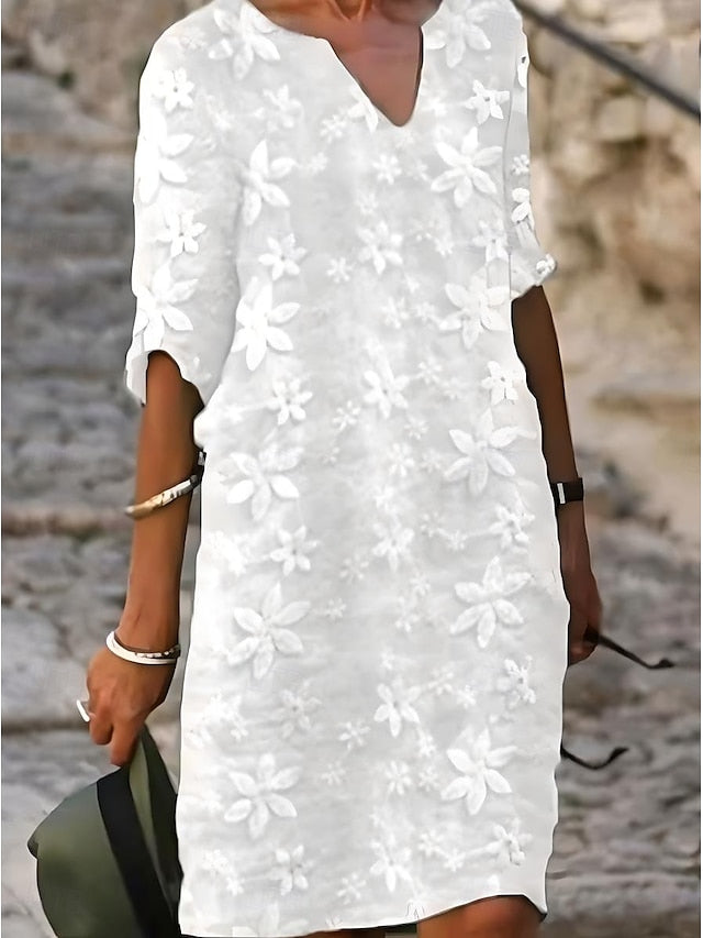 Women's Long Dress Maxi Dress White Dress Stylish Casual