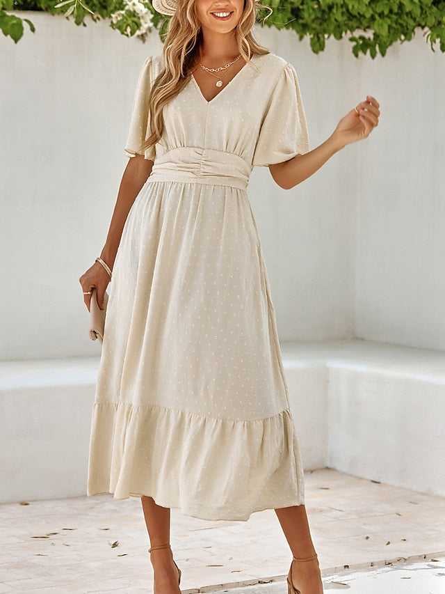 Women's Midi Dress A Line Dress Summer Dress Casual Daily