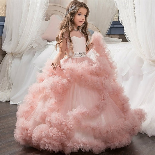 Kid's Princess Dress Girls' Girl Flower