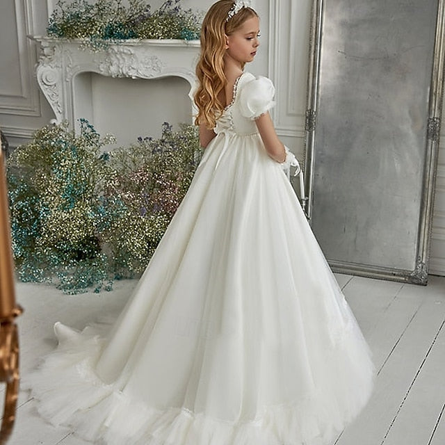 Dress Girls' Party Flower Girl Communion First