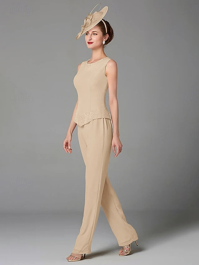 of Beach Bride the 3 Mother Wedding Formal Pantsuit Piece