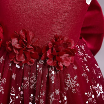 Kids Dress A Party Girls' Little Flower Wedding Line