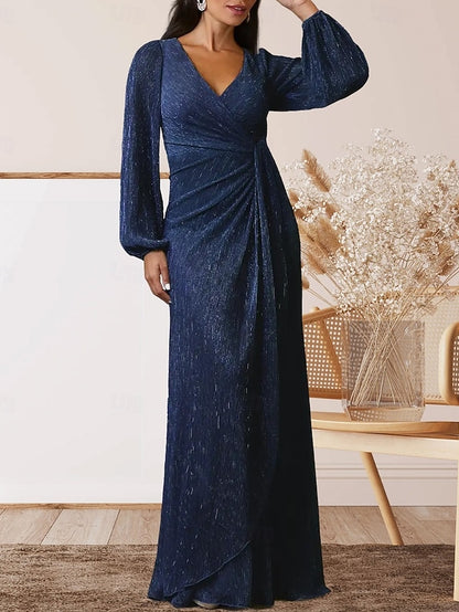 of Bride Mother V Elegant Sweet A-Line Dress Guest the Wedding