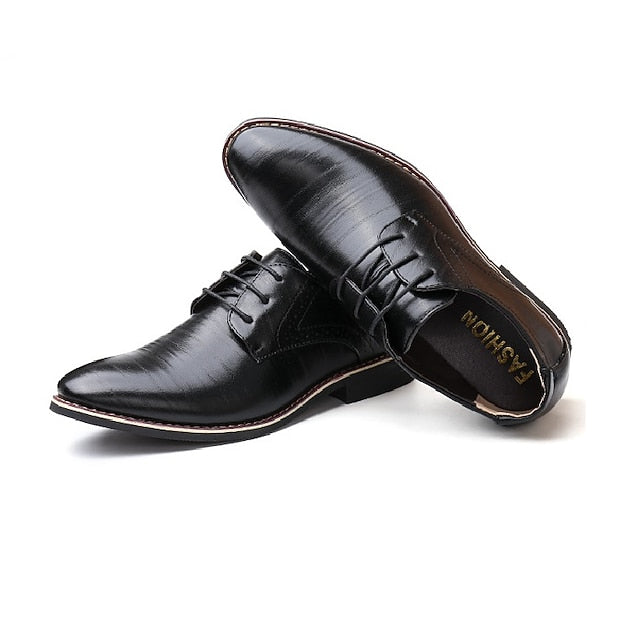 Business Derby Oxfords Men's Shoes Classic