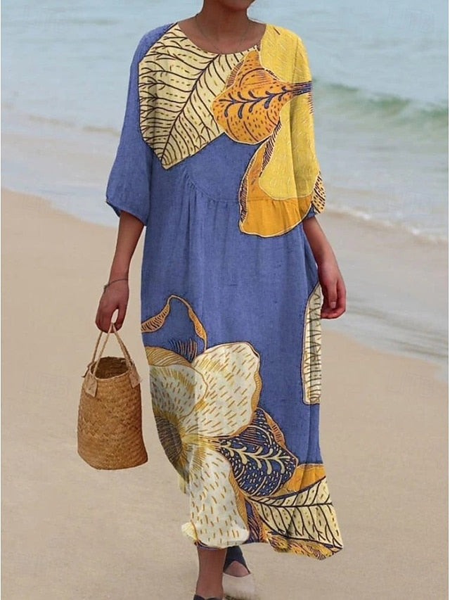 Women's Maxi Dress Sundress Shift Dress A Line Dress Summer