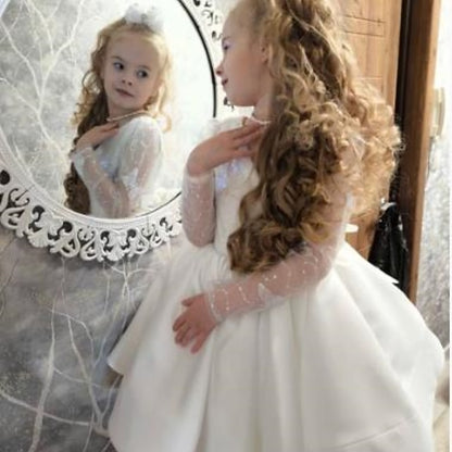 Communion Kids Girls' Party Flower Dress Girl First