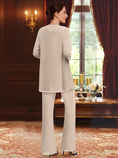 of Pantsuit Bride the Wedding Beach Piece 3 Formal Mother