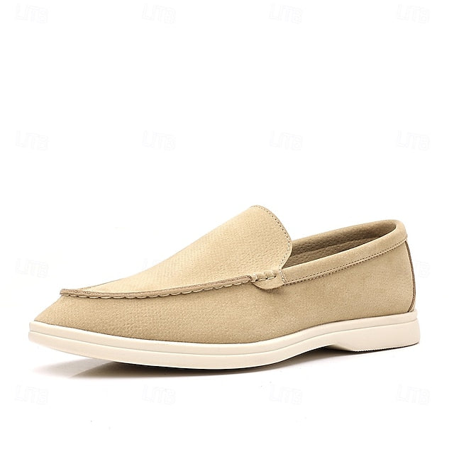 Loafers – Slip-On Faux Casual Blue Men's Light Breathable