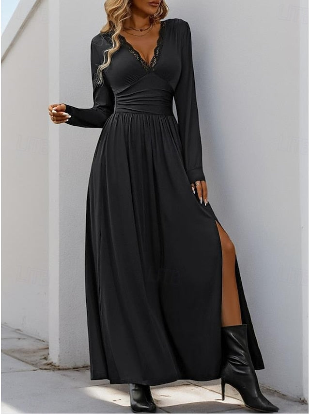 Women's Maxi Dress Black Dress Cocktail Dress Formal