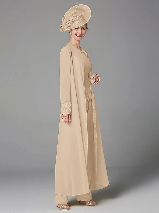 of Beach Bride the 3 Mother Wedding Formal Pantsuit Piece
