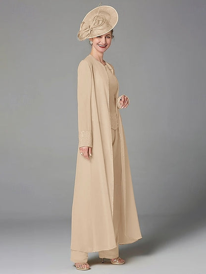 of Beach Bride the 3 Mother Wedding Formal Pantsuit Piece