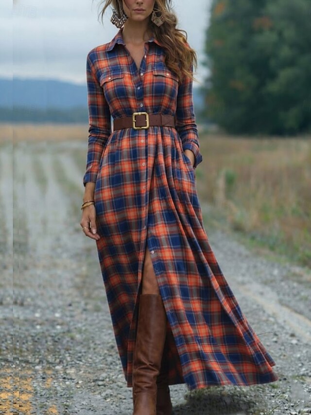 Women's Maxi Dress Shift Dress Vacation Casual Boho Daily