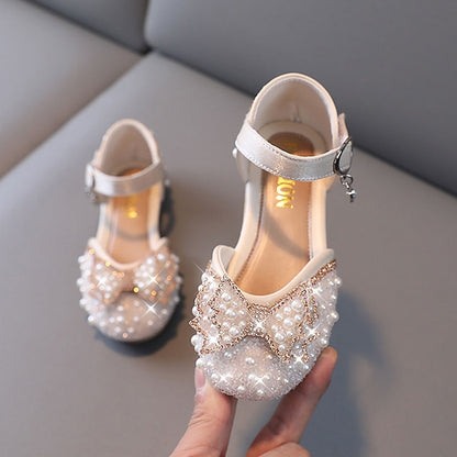 Flats PU Dress Lolita Glitters Girls' Shoes Daily Rubber