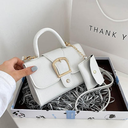 Durable PU Handbag Leather Women's Crossbody Bag Daily