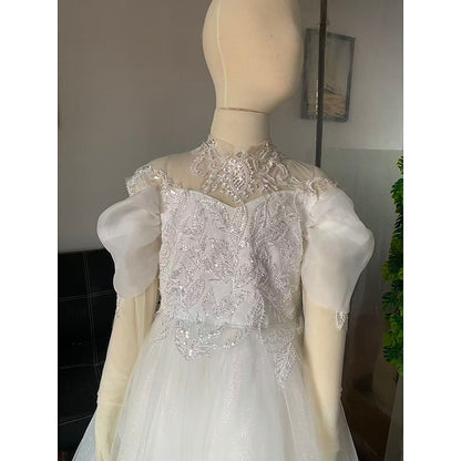 Girls' First Girl Flower Dress Kids Party Communion