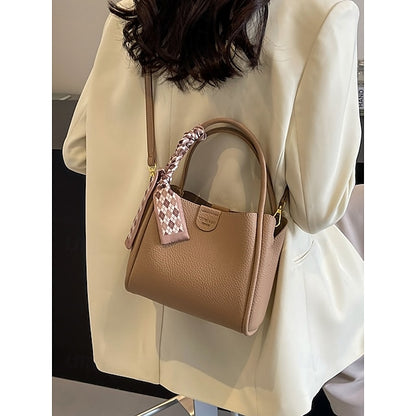 Handtasche Tasche Taschen Schulter Crossbody Damen Eimer PU