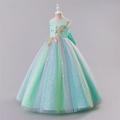 Dress Girls' Kid's Girl Flower Princess
