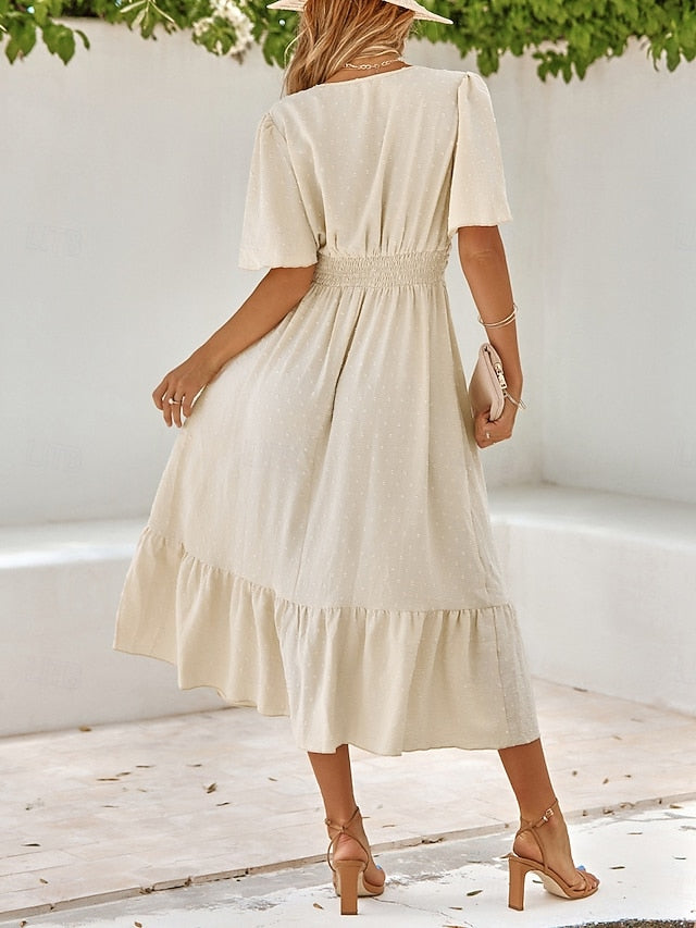 Women's Midi Dress A Line Dress Summer Dress Casual Daily