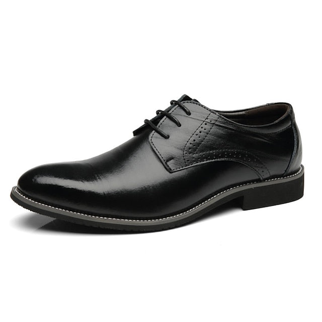 Business Derby Oxfords Men's Shoes Classic