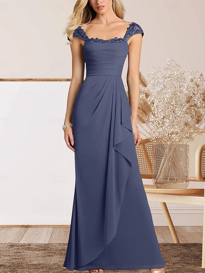 Bride A-Line Mother of the Dress Elegant Wedding Guest
