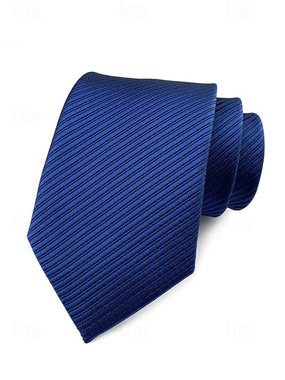 tie Men's striped satin