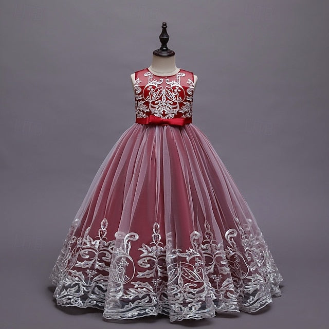 Girls' Dress Girl Flower Kid's Princess